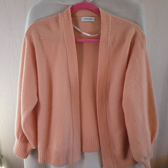 Naadam Cashmere Open Cardigan Sweater - Picture 1 of 8